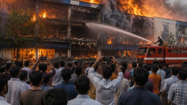 Massive Fire Engulfs Furniture Stores in Hyderabad, Community Reacts | rtp slot pragmatic tertinggi 