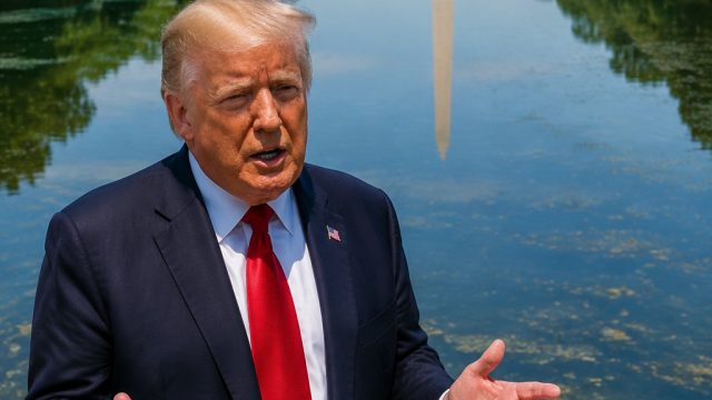 Trump Defends Reflecting Pool Condition Amid Criticism | ngabola, markas138 link alternatif