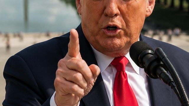 Trump Promises Court Evidence on Reflecting Pool Allegations