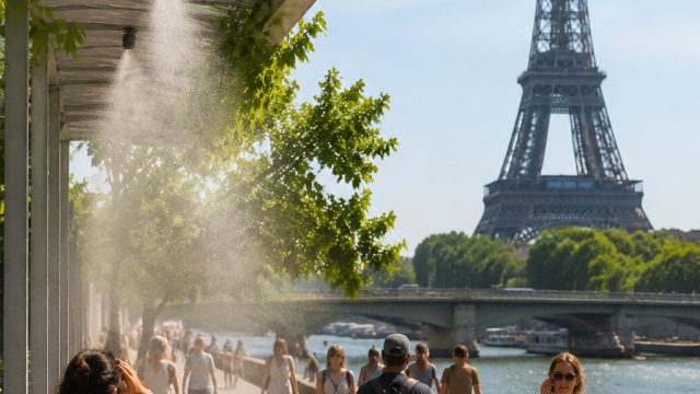 Creative Community Solutions to Beat the Heatwave in Paris