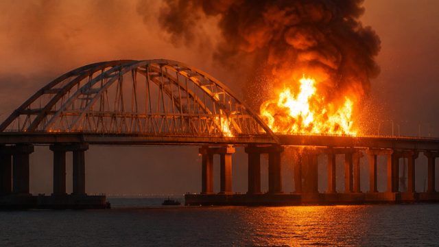 Ukraine Targets Key Bridge in Crimea: A Strategic Move Amid Tensions | casper slot, slots casino jac