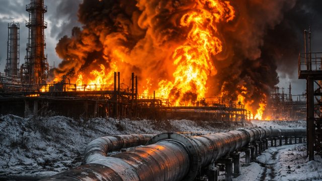 Strategic Disruption: Impact of Recent Attacks on Russian Gas Infrastructure