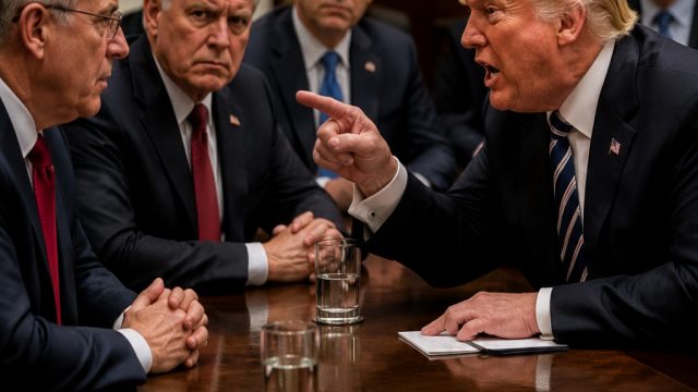 Tensions Rise as Trump Confronts GOP Senators in Heated Meeting